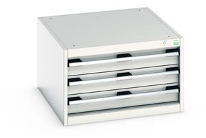 Bott Suspended Cabinets For all Framework Benches Bott Cubio 3 Drawer Cabinet 650Wx750Dx400mmH
